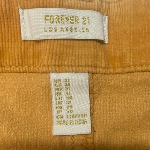 Forever 21 button down‎ skirt size 31 / 12 - Picture 3 of 4